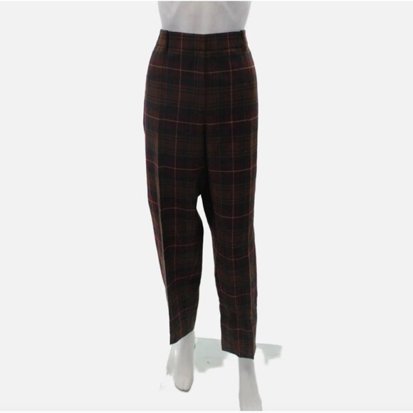 Lafayette 148 Academy plaid blazer and pants suit set trousers 14 - Picture 8 of 14